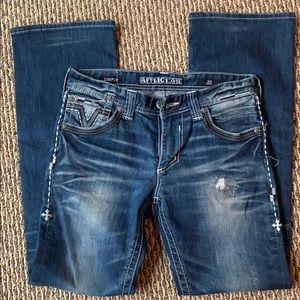 Men’s affliction denim